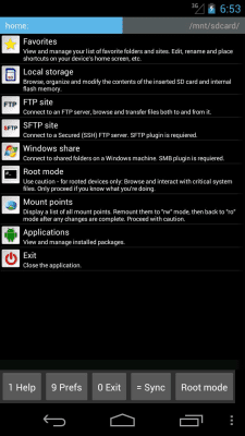 Скриншот приложения Ghost Commander - №4