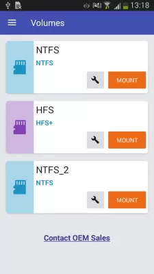 Скриншот приложения Paragon UFSD Root Mounter - №2