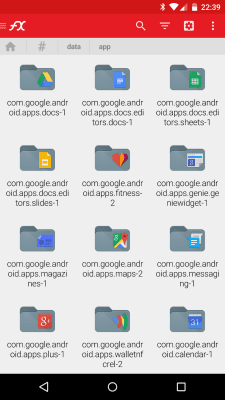 Скриншот приложения File Explorer (Root Add-On) - №3