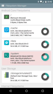 Скриншот приложения File Explorer (Root Add-On) - №6