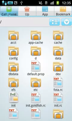 Скриншот приложения Tacoty CN Файловый менеджер - №2