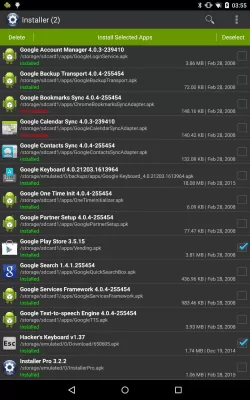 Скриншот приложения Установка (Install APK) - №6