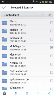 Скриншот приложения Nimblesoft Файловый менеджер - №4