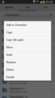 Скриншот приложения Nimblesoft Файловый менеджер - №6