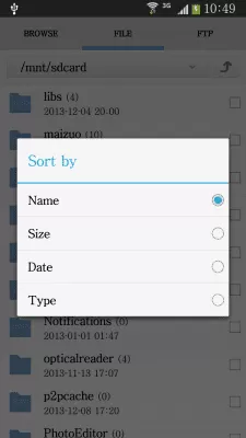 Скриншот приложения Nimblesoft Файловый менеджер - №7