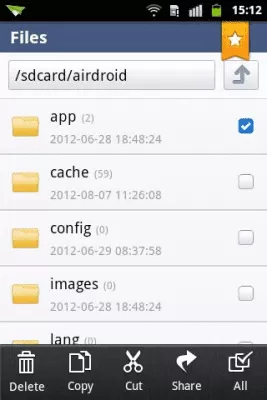 Скриншот приложения Sand Studio File Manager - №2