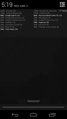 Скриншот приложения Монитор ресурсов Мини - №3