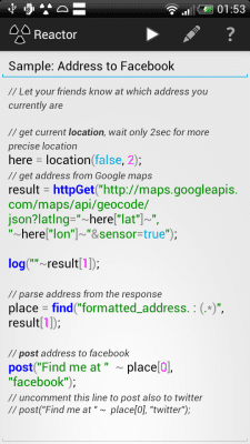 Скриншот приложения Reactor - №4