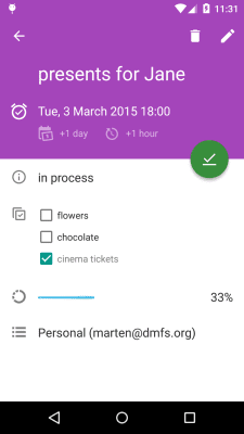 Скриншот приложения OpenTasks - №6