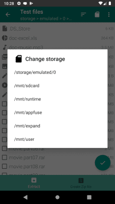 Скриншот приложения Easy Unrar, Unzip & Zip - №6