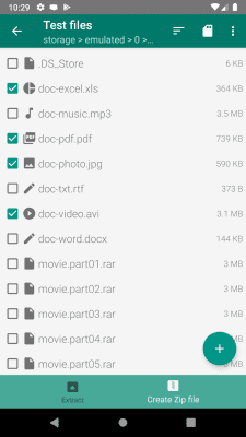 Скриншот приложения Easy Unrar, Unzip & Zip - №7
