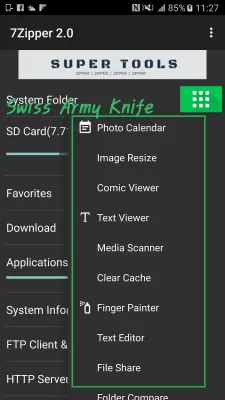 Скриншот приложения 7Zipper 2.0 - №3