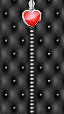 Скриншот приложения Heart Zipper Screen Lock - №1