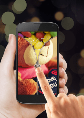 Скриншот приложения Teddy Bear Zipper Lock - №5