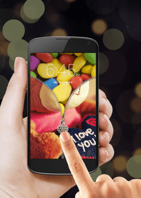 Скриншот приложения Teddy Bear Zipper Lock - №6