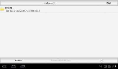 Скриншот приложения Rar Sharp - №8