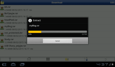 Скриншот приложения Rar Sharp - №10