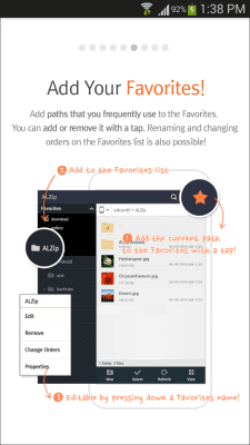 Скриншот приложения ALZip - №5
