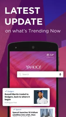 Скриншот приложения Yahoo Поиск - №3