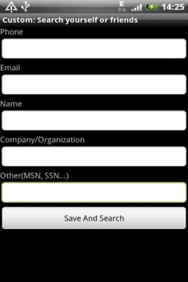 Скриншот приложения People Search - №4