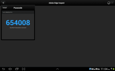 Скриншот приложения Adobe Edge Inspect CC - №5