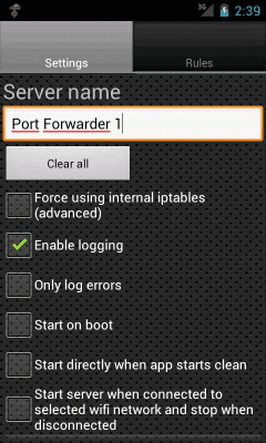 Скриншот приложения Port Forwarder Ultimate - №2