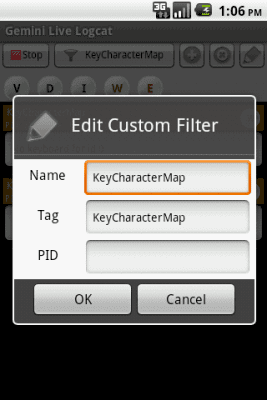 Скриншот приложения Gemini Live Logcat - №4