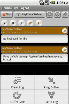 Скриншот приложения Gemini Live Logcat - №5