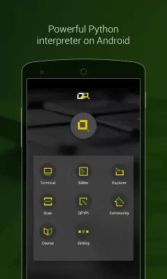 Скриншот приложения QPython - Python for Android - №1