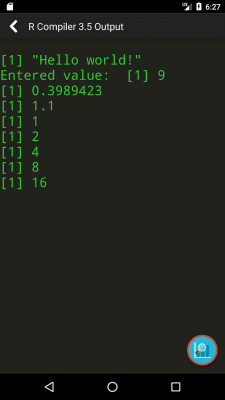 Скриншот приложения R Programming Compiler - №4