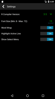 Скриншот приложения R Programming Compiler - №5