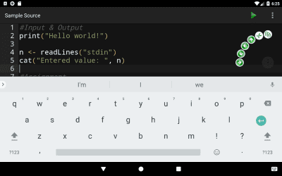 Скриншот приложения R Programming Compiler - №9