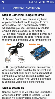 Скриншот приложения Piloting Arduino Controller - №4