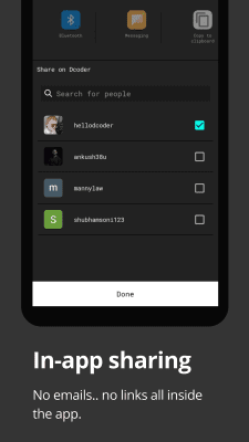 Скриншот приложения Dcoder, Compiler IDE :Code & Programming on mobile - №8