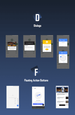 Скриншот приложения CodeX - Android Material UI Templates - №13