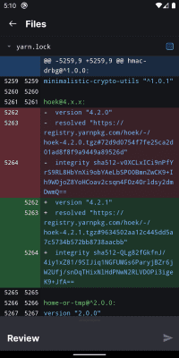 Скриншот приложения GitHub - №4
