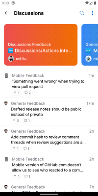 Скриншот приложения GitHub - №5