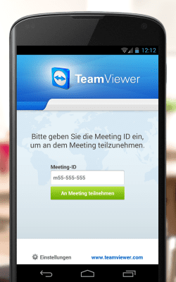 Скриншот приложения TeamViewer для конференций - №1