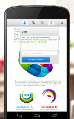 Скриншот приложения TeamViewer для конференций - №3
