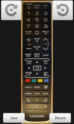 Скриншот приложения BlueIR - универсальный пульт - №3