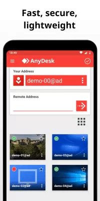 Скриншот приложения AnyDesk Remote Control - №2