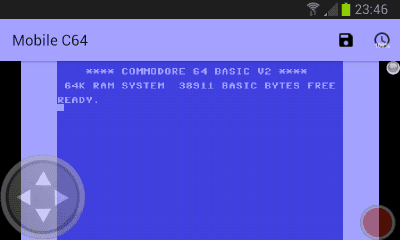 Скриншот приложения Mobile C64 - №2