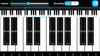 Скриншот приложения Piano Keyboard - №2