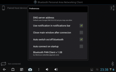 Скриншот приложения Bluetooth PAN *ROOT* - №3