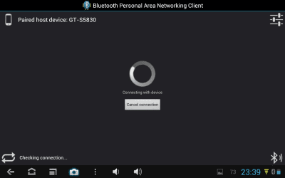 Скриншот приложения Bluetooth PAN *ROOT* - №4