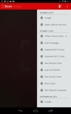 Скриншот приложения QR Code Reader - №4