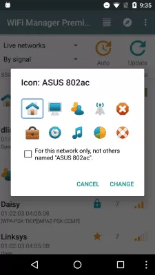 Скриншот приложения Wi-Fi Manager - №6