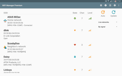 Скриншот приложения Wi-Fi Manager - №7