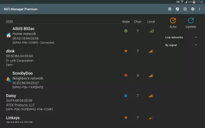 Скриншот приложения Wi-Fi Manager - №8