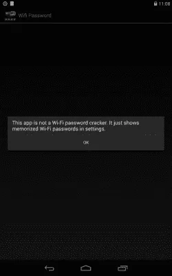Скриншот приложения Wifi Password(ROOT) - №4